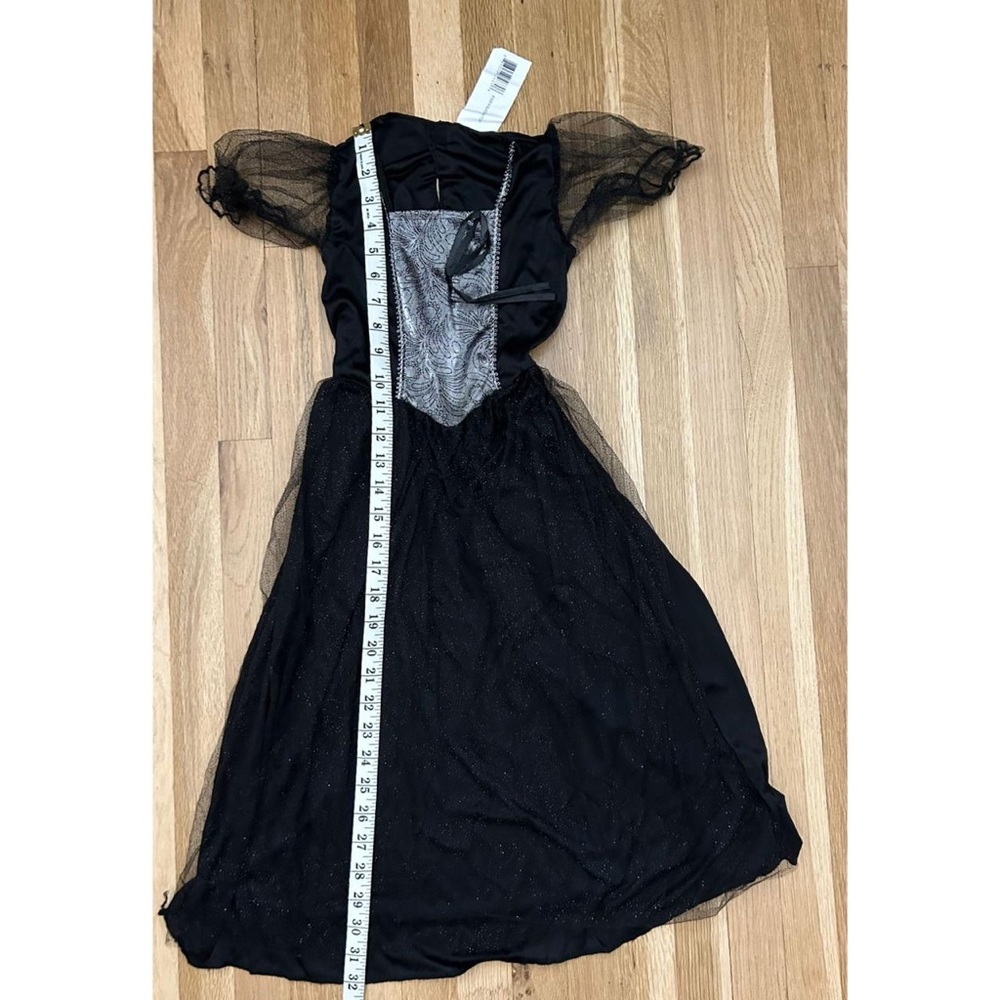 Rubies Witches & Wizard Girls Regal Witch Dress/Hat Costume Set - Picture 12 of 16